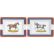 Chevaux a la Couverture set of 2 ashtrays, mini model